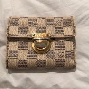 ❌SOLD❌LV Damier Azur Koala Wallet